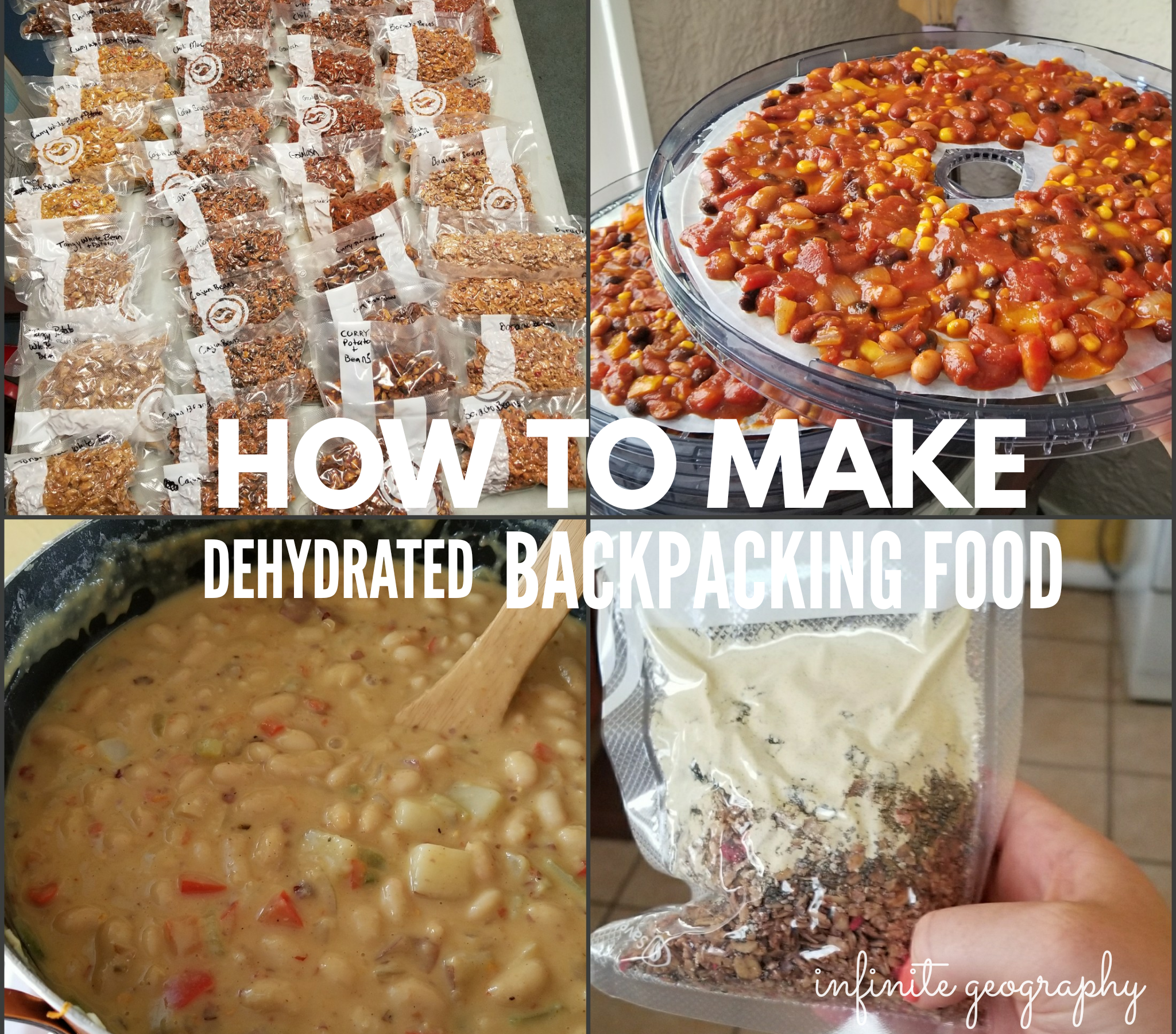 How To Make Dehydrated Backpacking Food